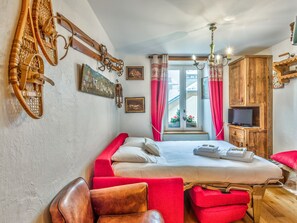 1 chambre, literie fournie