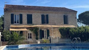 View from property - La Vigne Blanche B&B (Lamotte-du-Rhône)