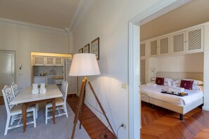 1 bedroom, iron/ironing board, travel crib, free WiFi