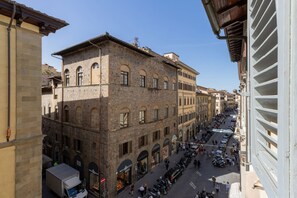 Blick von der Unterkunft