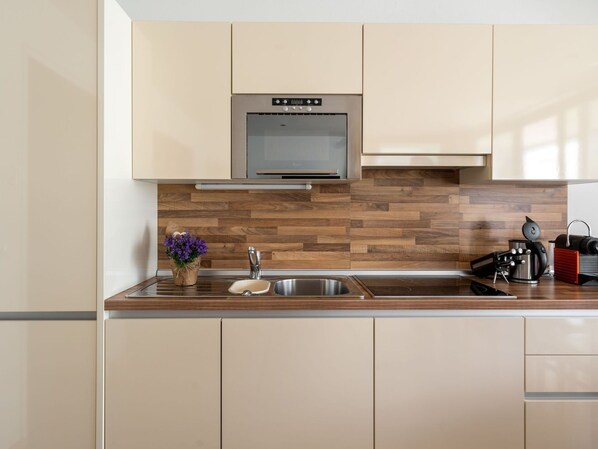 Microwave, oven, dishwasher, toaster