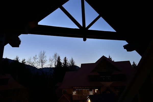 Vue depuis l’hébergement