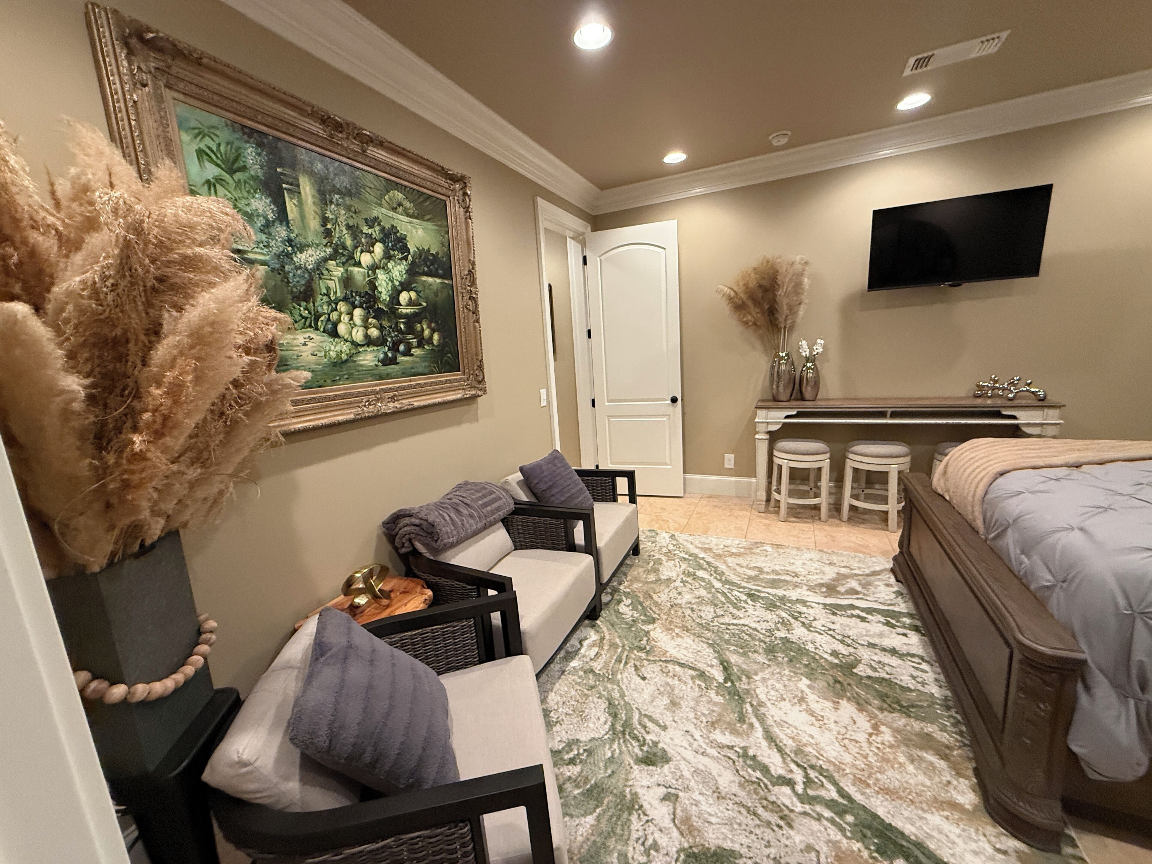 3 dormitorios, escritorio, wifi gratis y ropa de cama