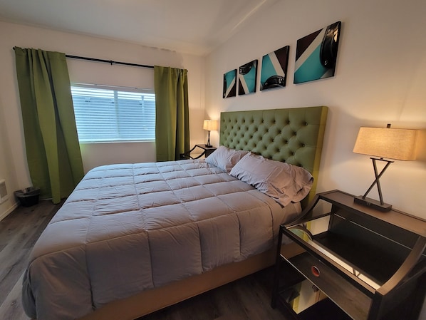 2 bedrooms, desk, iron/ironing board, free WiFi