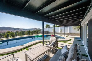 Indoor pool, outdoor pool