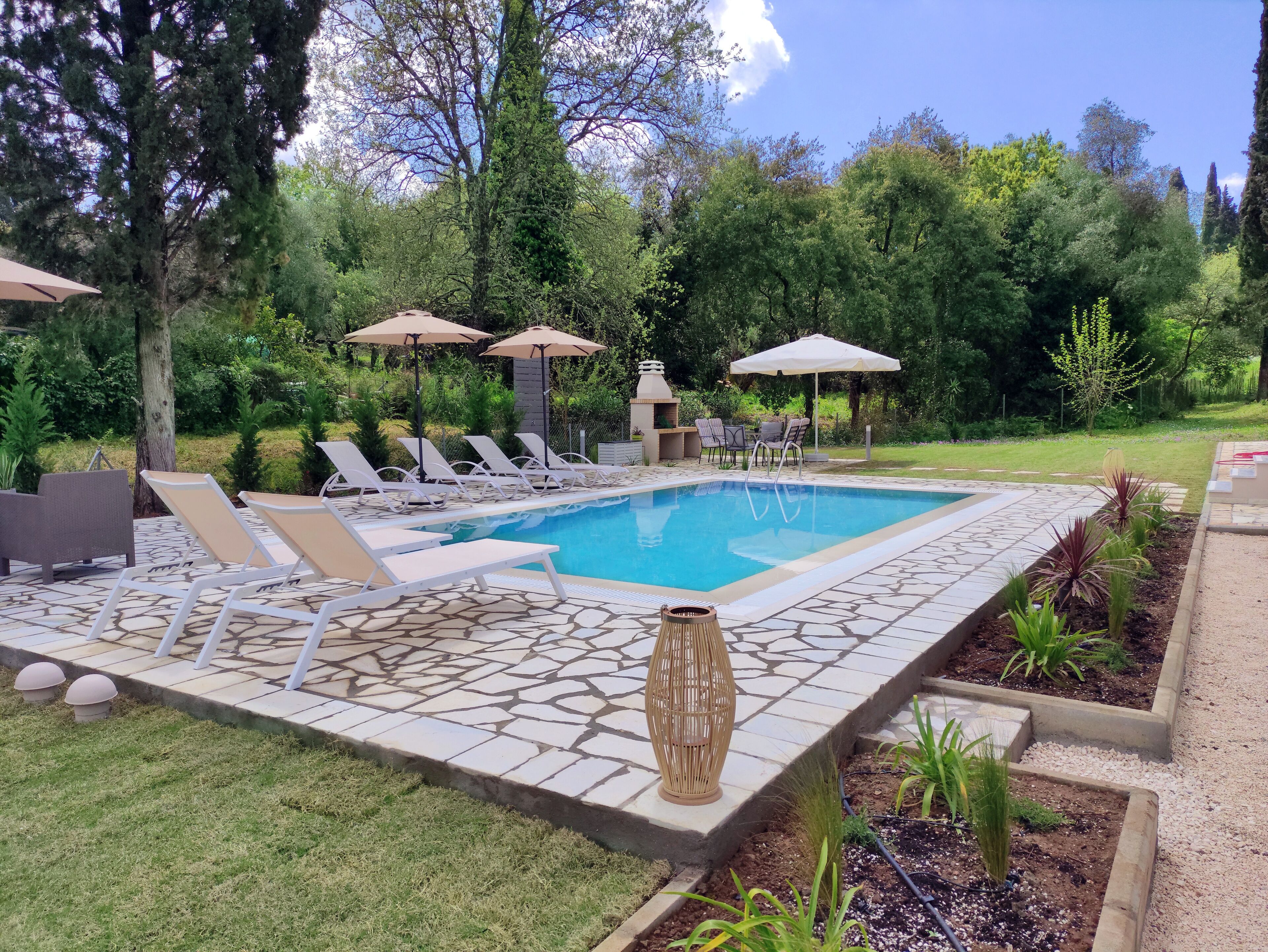 Seasonal outdoor pool