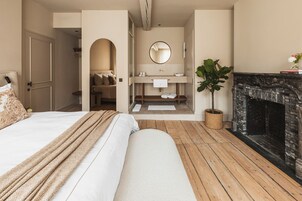 Sengetøy i egyptisk bomull, sengetøy av topp kvalitet og dundyner