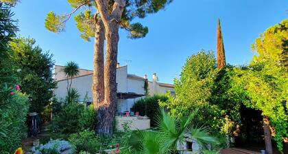 Villa 15 mn de la mer en petite Camargue...