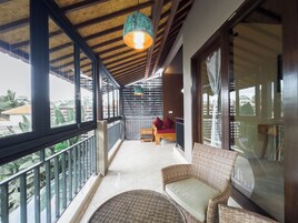 Villa, 2 habitaciones, piscina privada | Escritorio, wifi gratis, ropa de cama