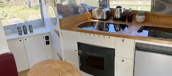 Silverbird Glamping Airstream Caravan and private deck