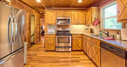 Twilight Moon by Chatuge Home Concierge<br> Hot Tub, Fire pit & Pool Table, mountain view