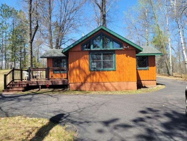 Exterior - Pinewood Cabin on Upper Eau Claire Lake in Barnes, WI (Barnes)