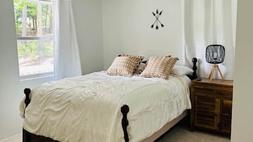 4 bedrooms, iron/ironing board, travel crib, WiFi