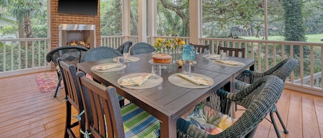 Restaurang utomhus