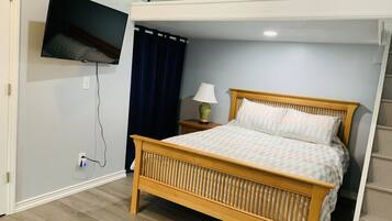 1 bedroom, iron/ironing board, free WiFi, bed sheets