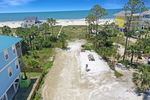 On the beach - A Little Extra Beachfront RV Lot ~ Lagniappe Shores RV Lot (Indian Pass)