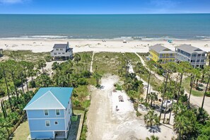 On the beach - A Little Extra Beachfront RV Lot ~ Lagniappe Shores RV Lot (Indian Pass)