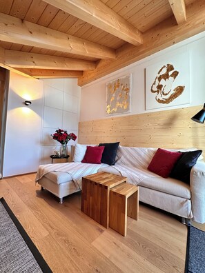 Smart TV, books, computer monitors - Alpenglück-Garmisch, newly built DG vacation apartment (Garmisch-Partenkirchen)