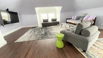 TV, table tennis, books