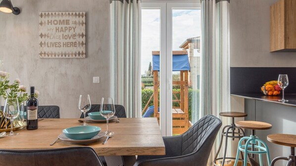 Dining - Charming Villa Maria Villanova with a swimming pool (Brtonigla)