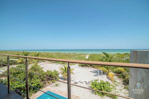 Private Beach Escape with Pool & Ocean Views