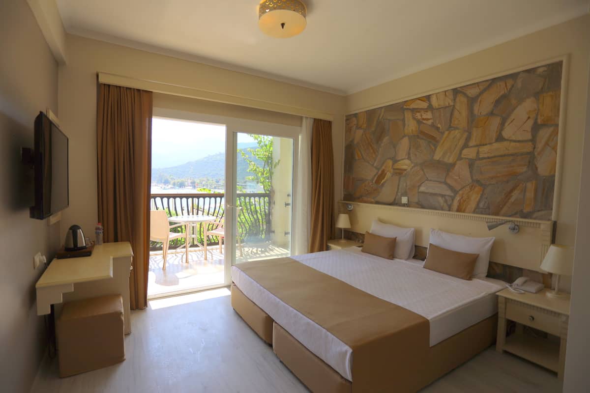 Sábanas de algodón egipcio, ropa de cama de alta calidad y minibar