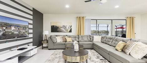 TV connectée, baby-foot, table de tennis de table