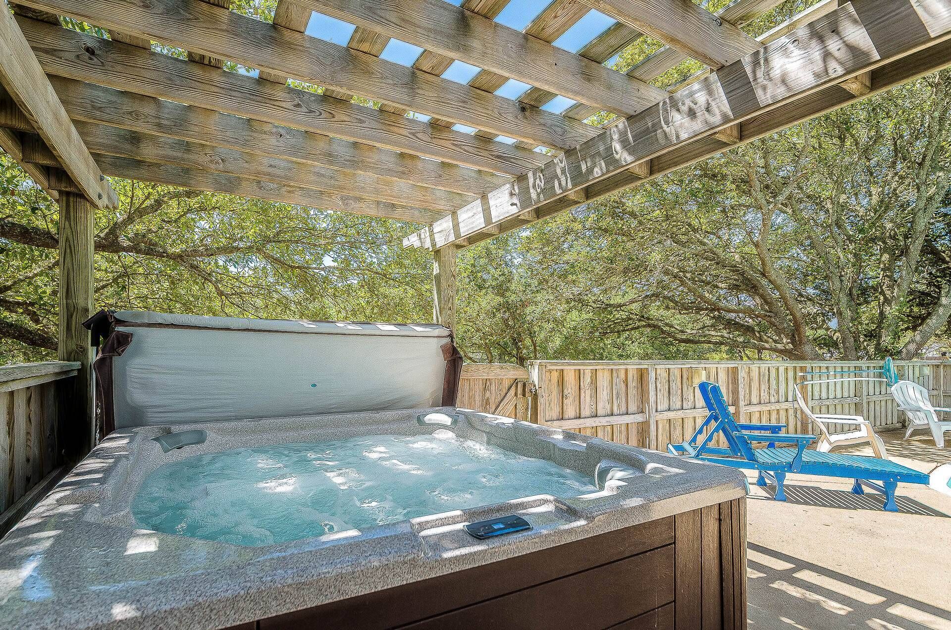 Bain à remous extérieur