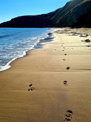 Beach nearby - Highly appointed pet & family friendly cottage with private parking & garden. (Runswick Bay)