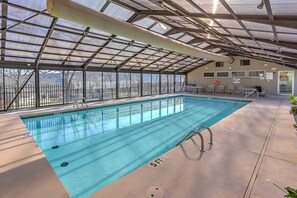 Indoor pool, outdoor pool