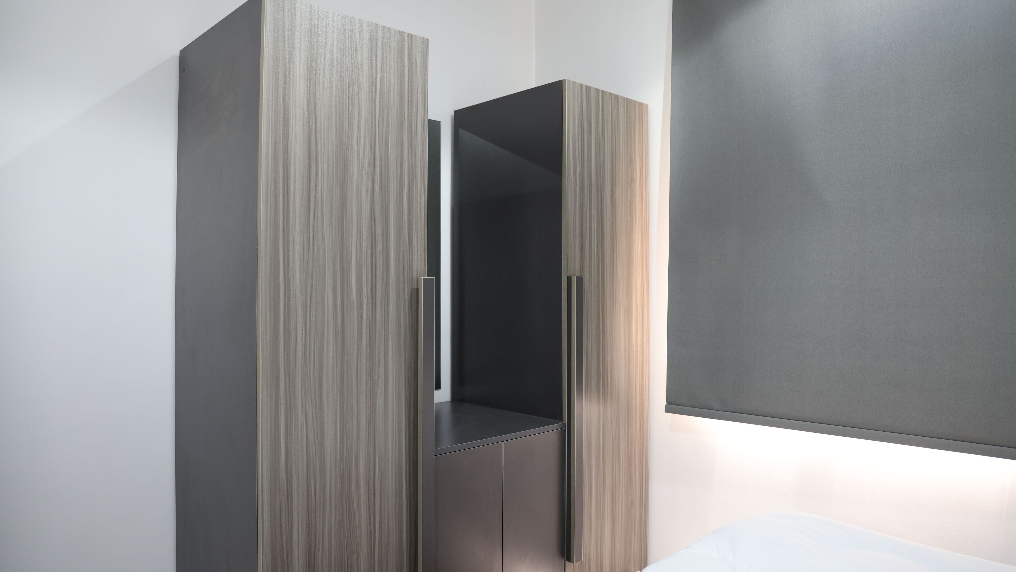 Een kluis op de kamer, verduisterende gordijnen, geluiddichte muren