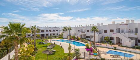 Una piscina climatizada
