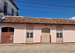Façade de l’hébergement