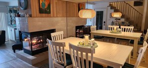 Dining - BEACH VIEWS FROM ALL 5 DECKS! HOT TUB! STEPS TO THE BEACH - FRI TO FRI RENTALS (Dewey Beach)
