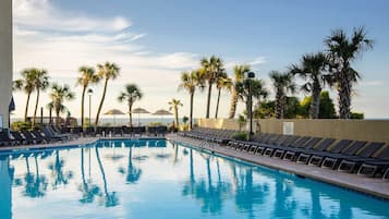 Indoor pool, outdoor pool