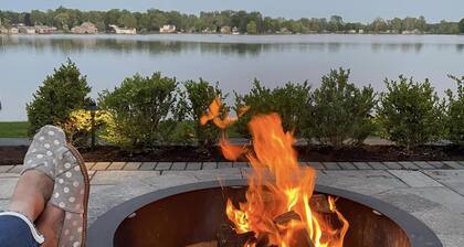 Lake side country home