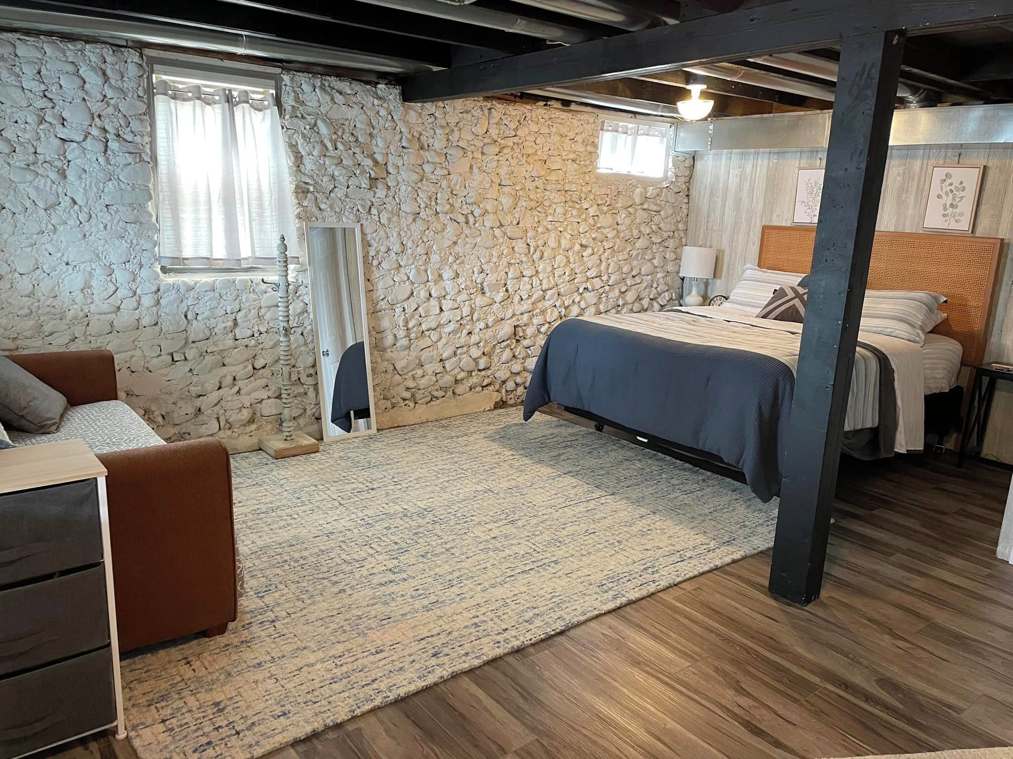 2 habitaciones, cuna de viaje, wifi gratis y ropa de cama 