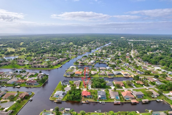 Perfect location on water