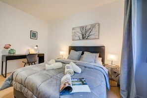 1 Schlafzimmer, Schreibtisch, Bügeleisen/Bügelbrett, kostenloses WLAN