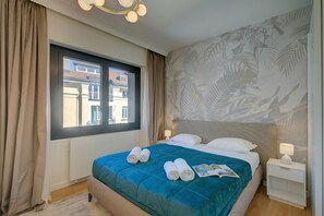 2 Schlafzimmer, Schreibtisch, Bügeleisen/Bügelbrett, kostenloses WLAN