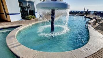Indoor pool, outdoor pool
