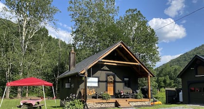 Enjoy the mountains, fishing, a camp fire and much more!