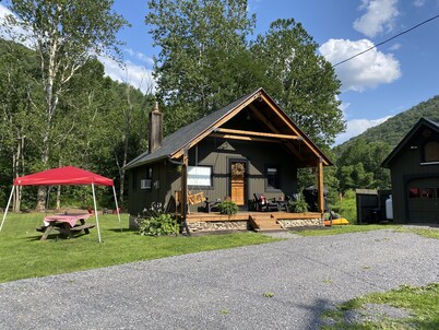 Enjoy the mountains, fishing, a camp fire and much more!