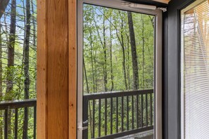 Interior - A-Frames Under the Canopy- Pet Friendly, WiFi, Fireplace (Pine Ridge)