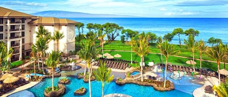 Una piscina climatizada