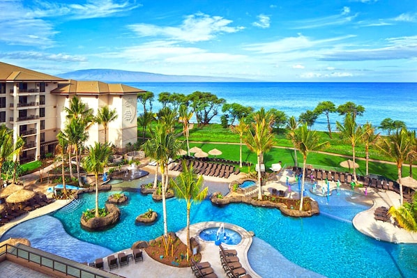 A heated pool - Westin Nanea - Beautiful Resort On The Beach! Family Friendly Resort! (Lahaina)