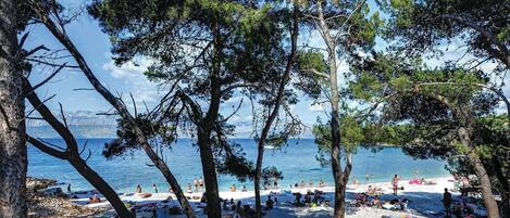 Una playa cerca, pesca