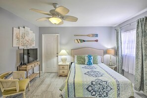 3 slaapkamers, een strijkplank/strijkijzer, wifi, beddengoed