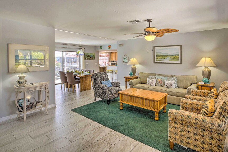 Heated Pool + Lanai: Matlacha Isles Getaway - Cape Coral, FL