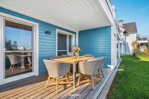 Outdoor dining - Strandgeflüster - terrace, infrared sauna, fireplace, washing machine, parking space (Olpenitz)